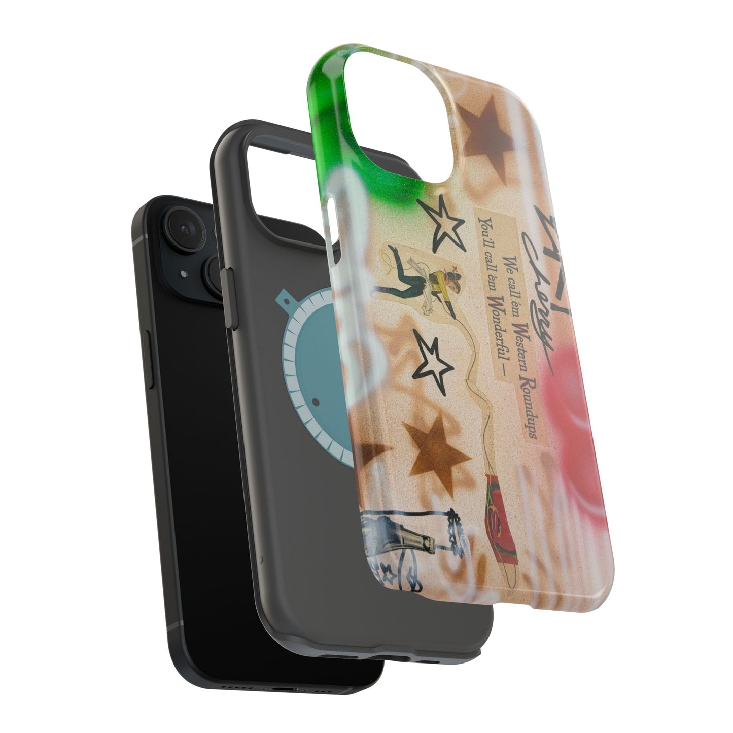 MagSafe "very cherry" airbrush iPhone case