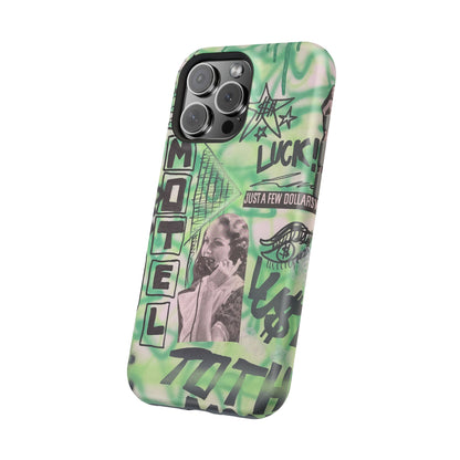 MagSafe "lust over luck" airbrush iPhone case