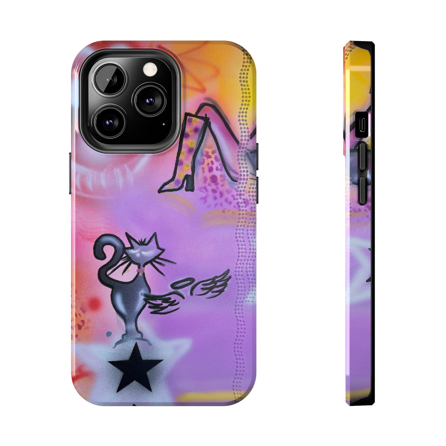 x maya cain airbrush iPhone case