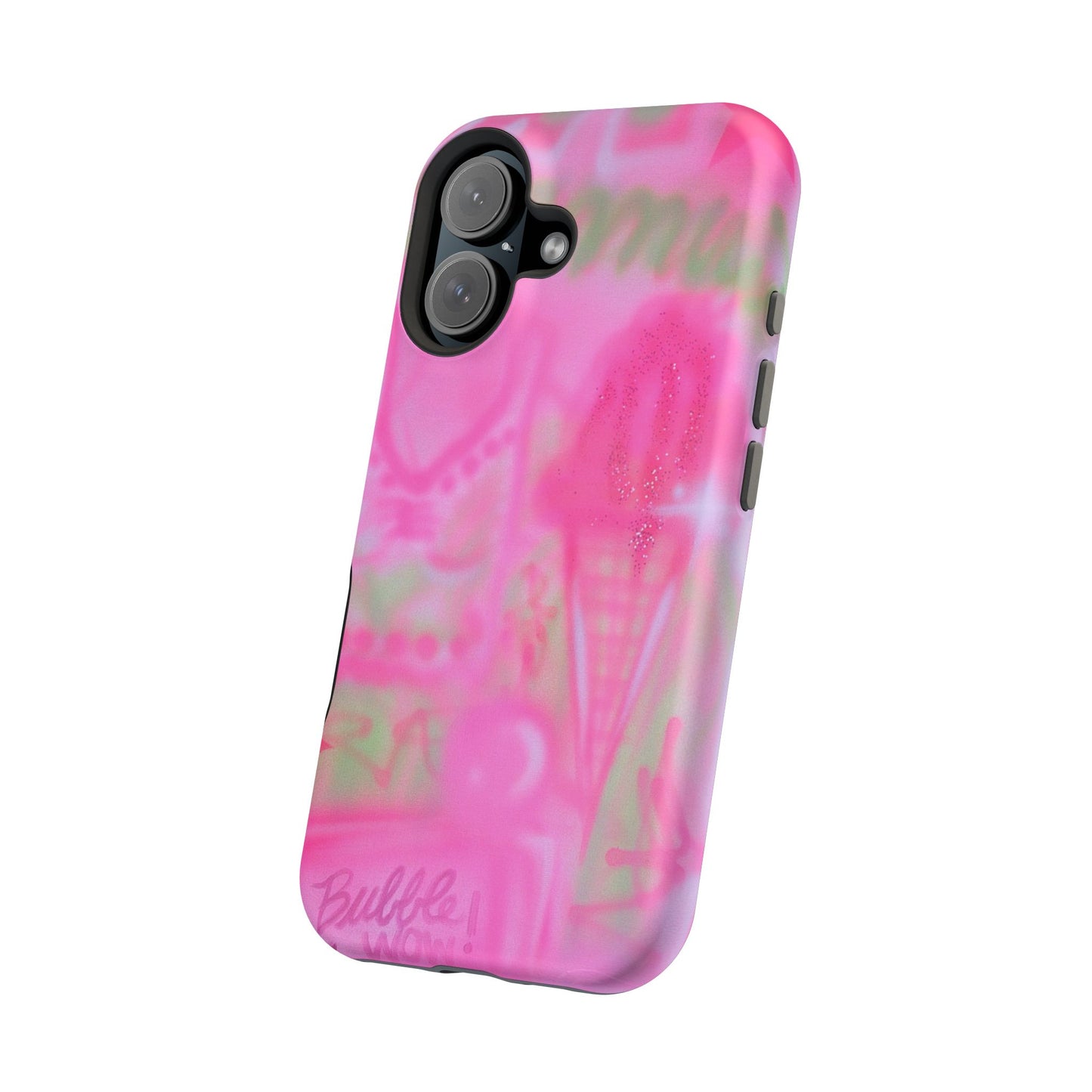 MagSafe "miami matcha" airbrush iPhone case