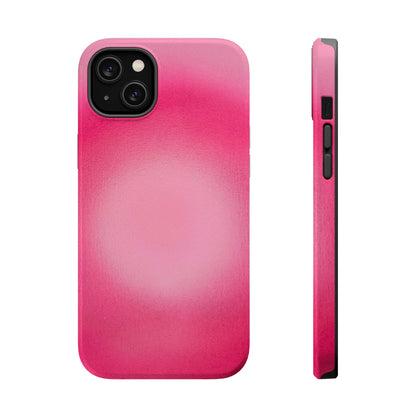 MagSafe "pinkberry" airbrush iPhone case