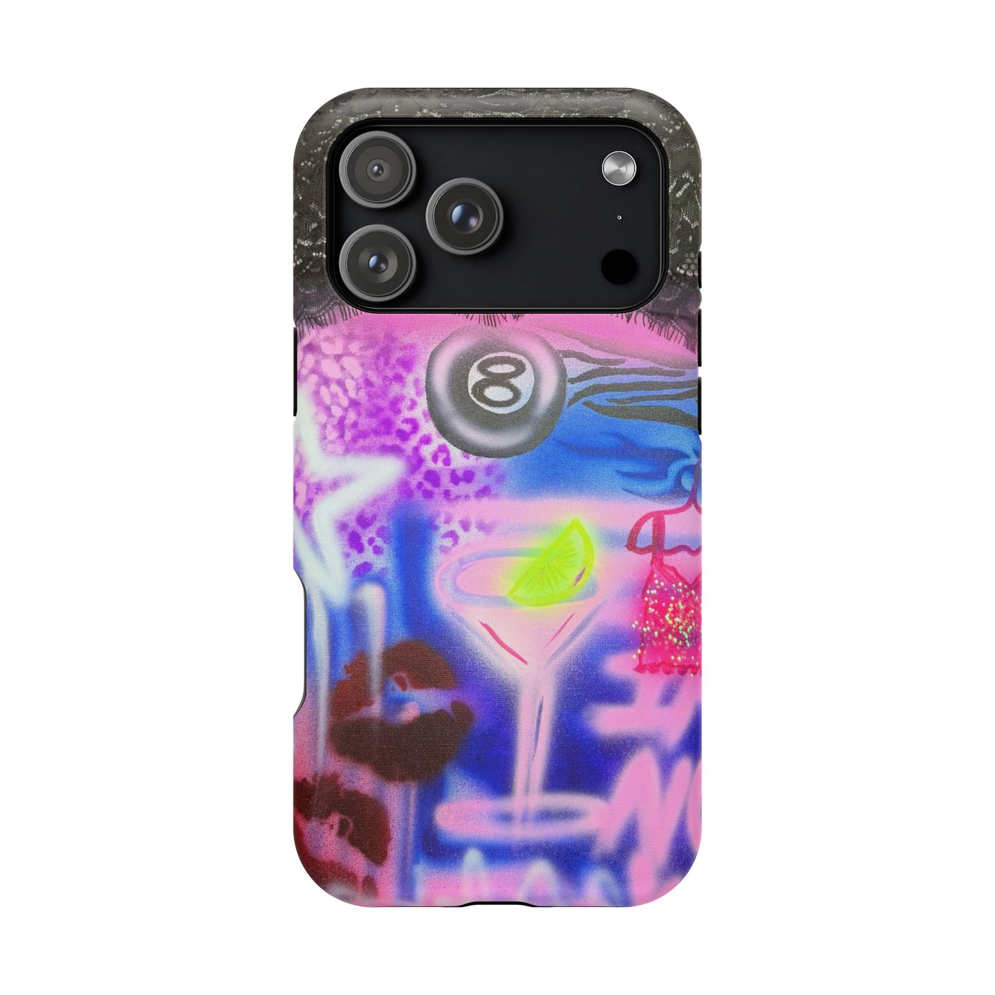 MagSafe "dream life" airbrush iPhone case