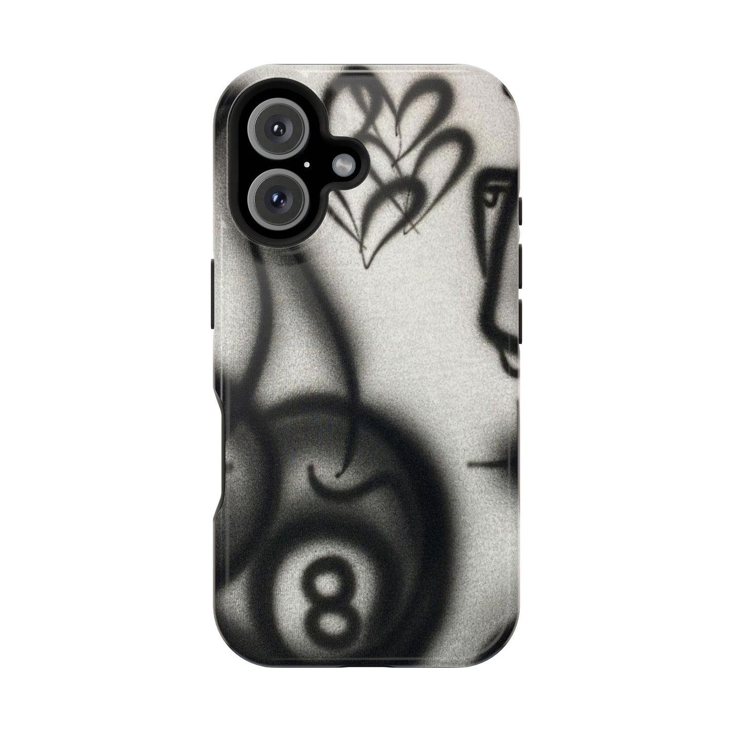 MagSafe "Hidden Ace" Airbrush iPhone Hülle
