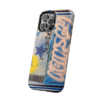 MagSafe "fashion forever" airbrush iPhone case