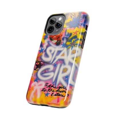 "STARGIRL" airbrush iPhone case