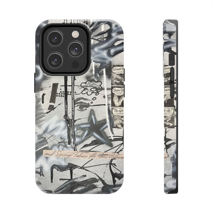 "monochrome mood" airbrush iPhone case