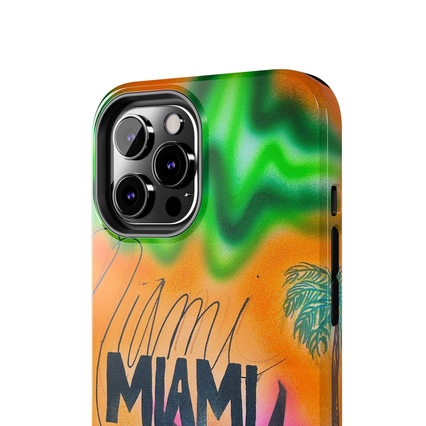 "miami, fl" airbrush iPhone case