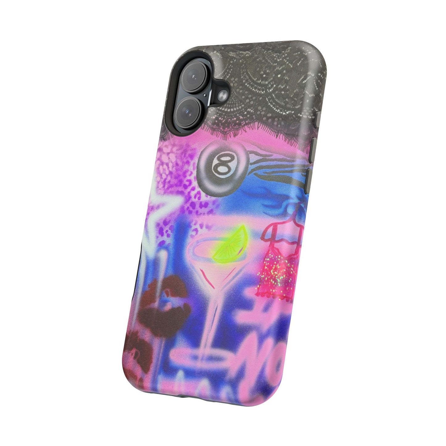 MagSafe "dream life" airbrush iPhone case