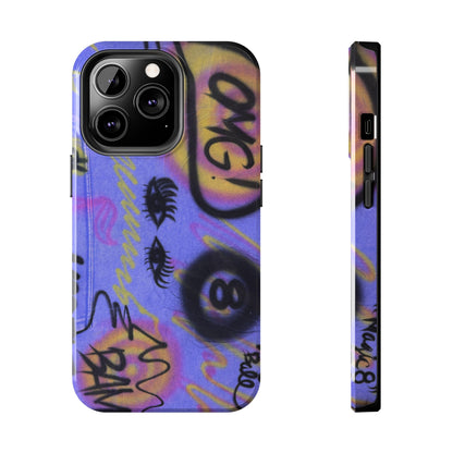 "eye$ on lies" airbrush iPhone case