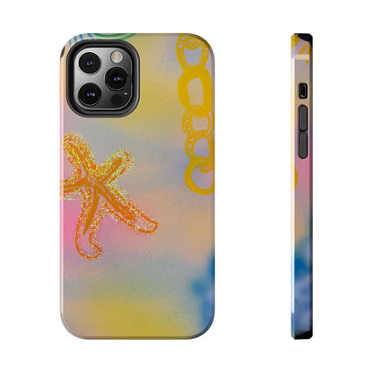 "sweet starfish" airbrush iPhone case