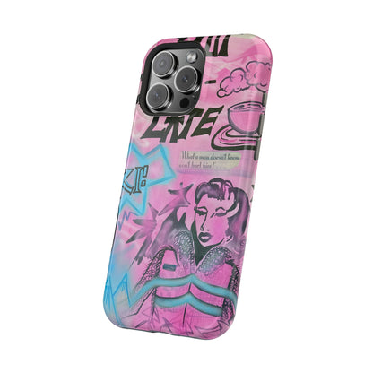 MagSafe "avant le ski" airbrush iPhone case