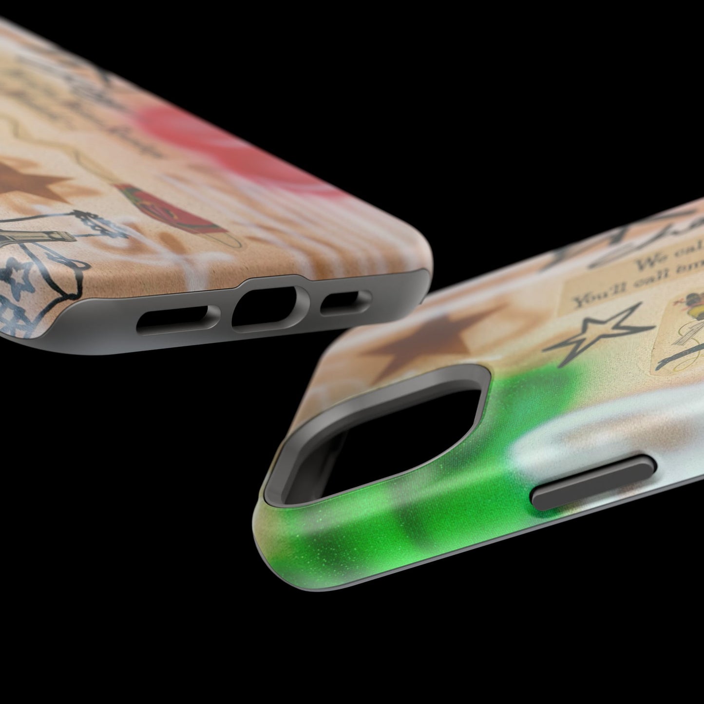 MagSafe "very cherry" airbrush iPhone case