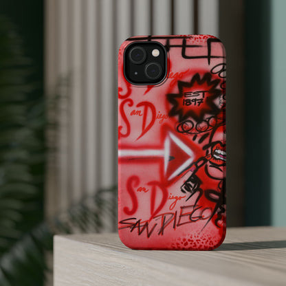 MagSafe "San Diego" Airbrush iPhone-Hülle