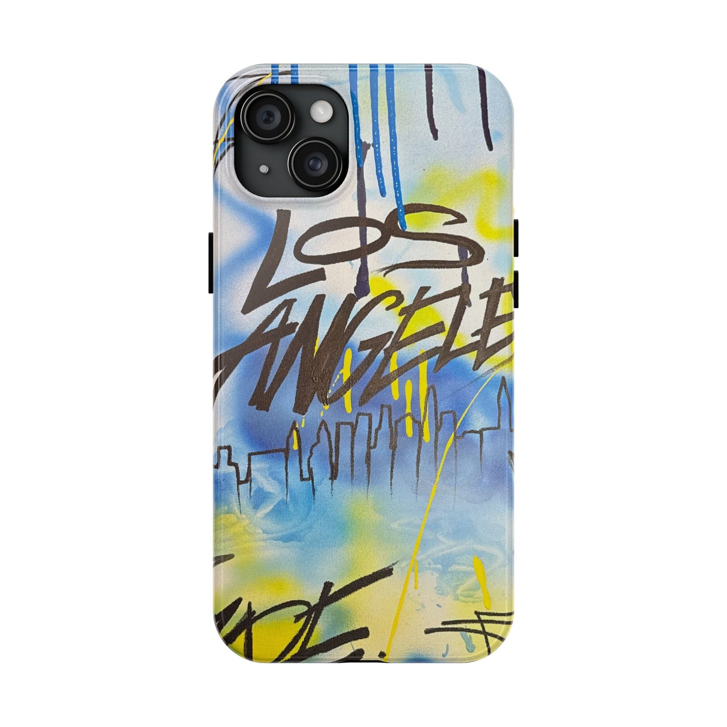 "los angeles" airbrush iPhone case