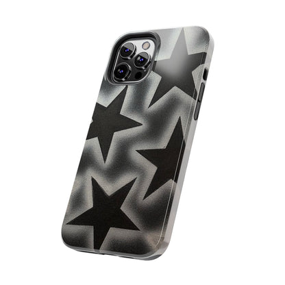 "chrome stars" airbrush iPhone case