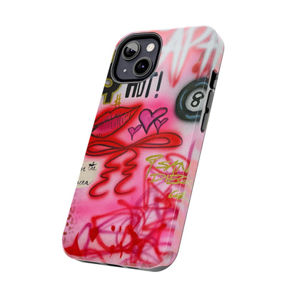 "IT girl" airbrush iPhone case
