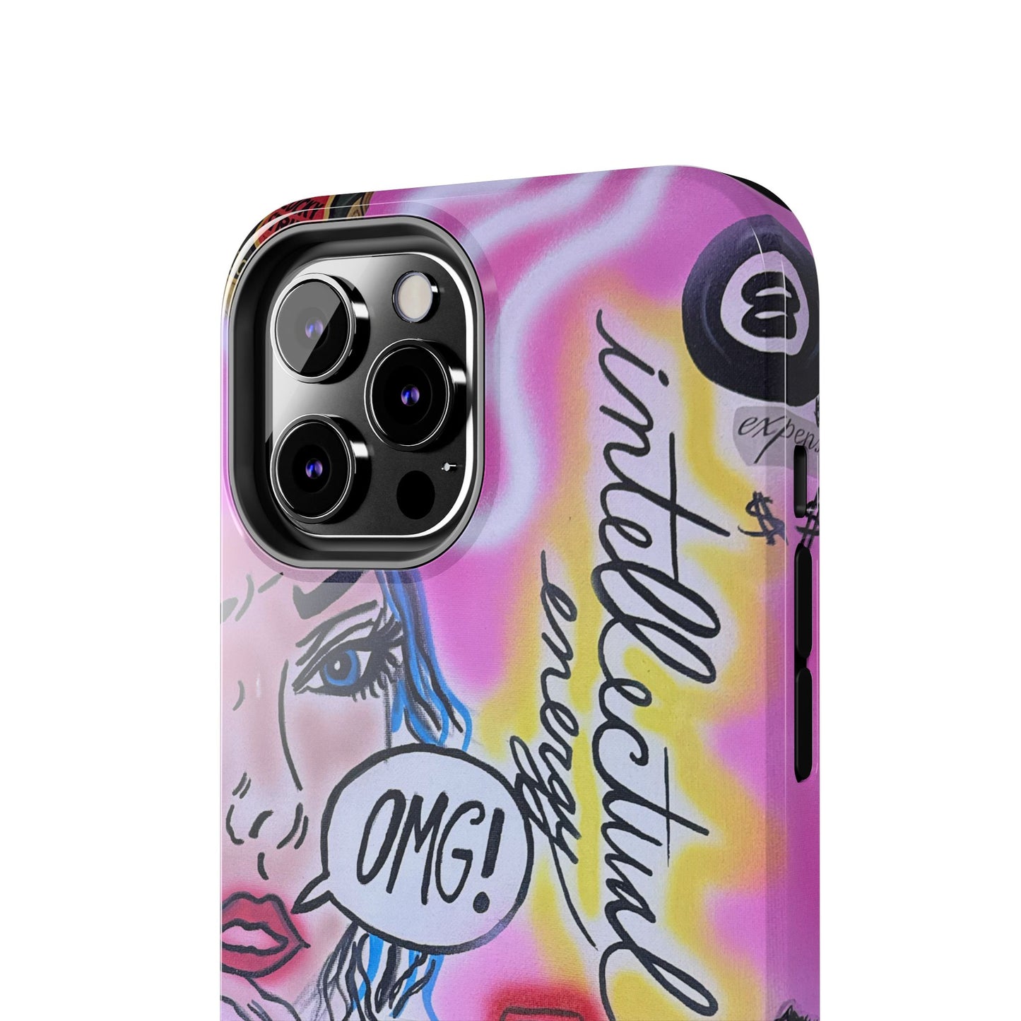 "intellectual energy" airbrush iPhone case