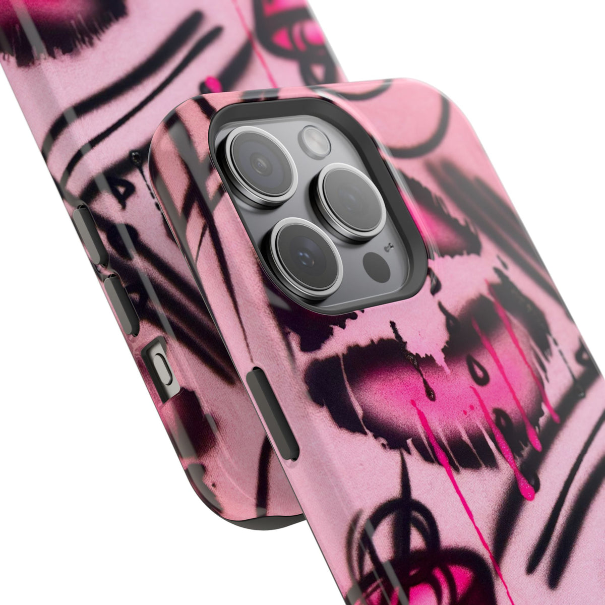 MagSafe "glossy pout" airbrush iPhone case