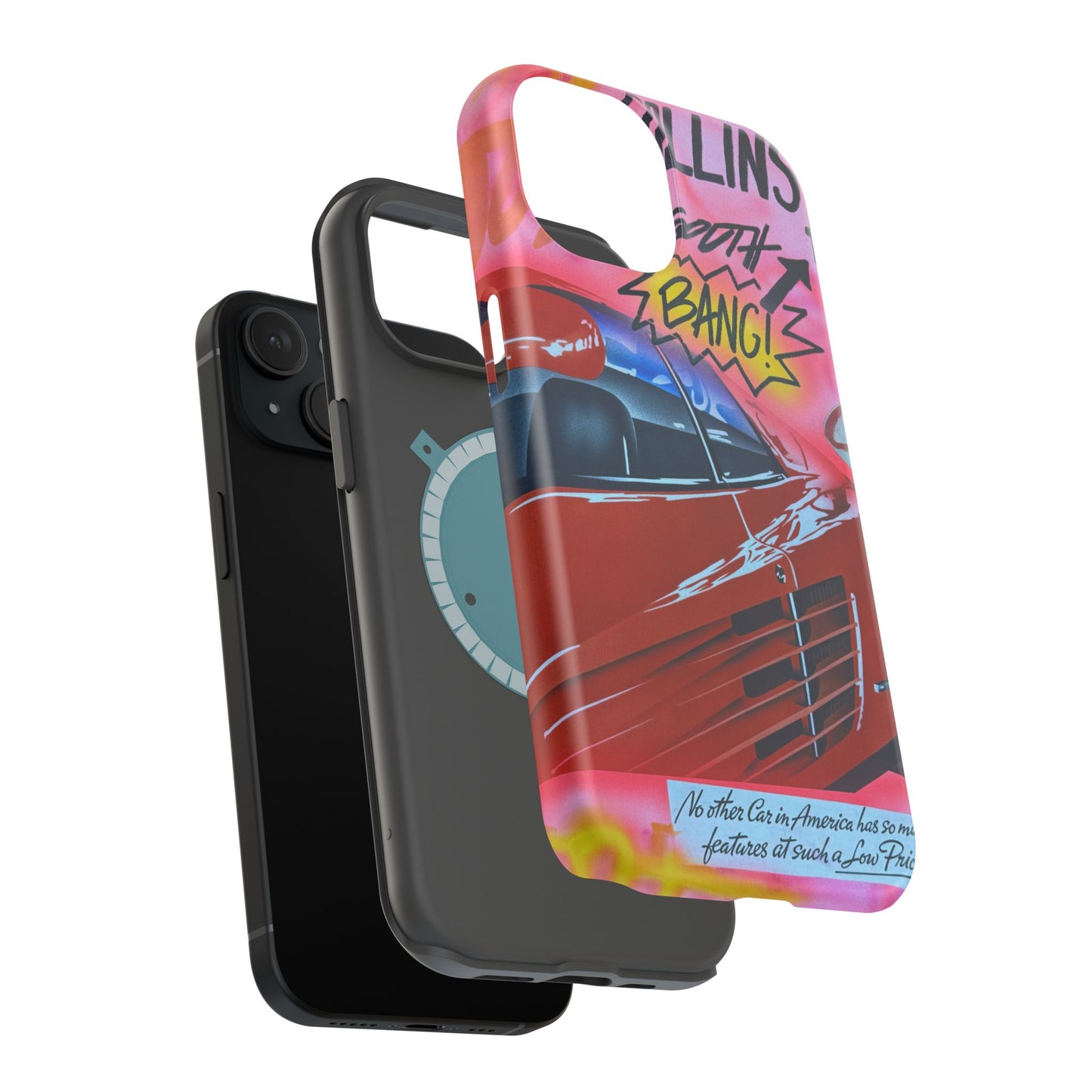 MagSafe "miami momentos" airbrush iPhone case
