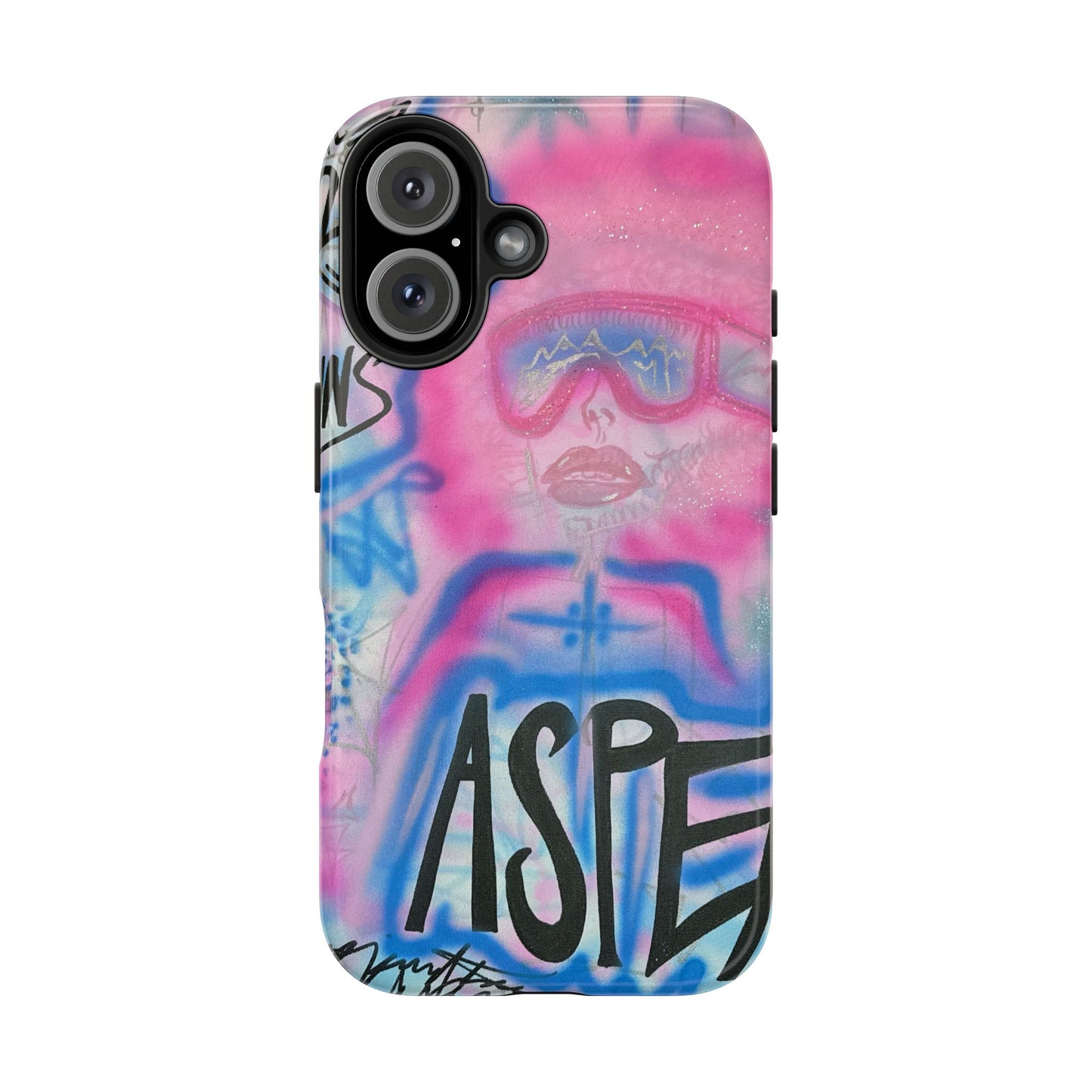 "aspen aspirations" airbrush iPhone case