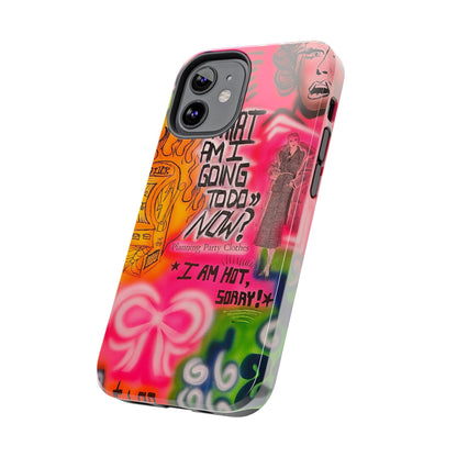 "out of luck" airbrush iPhone case