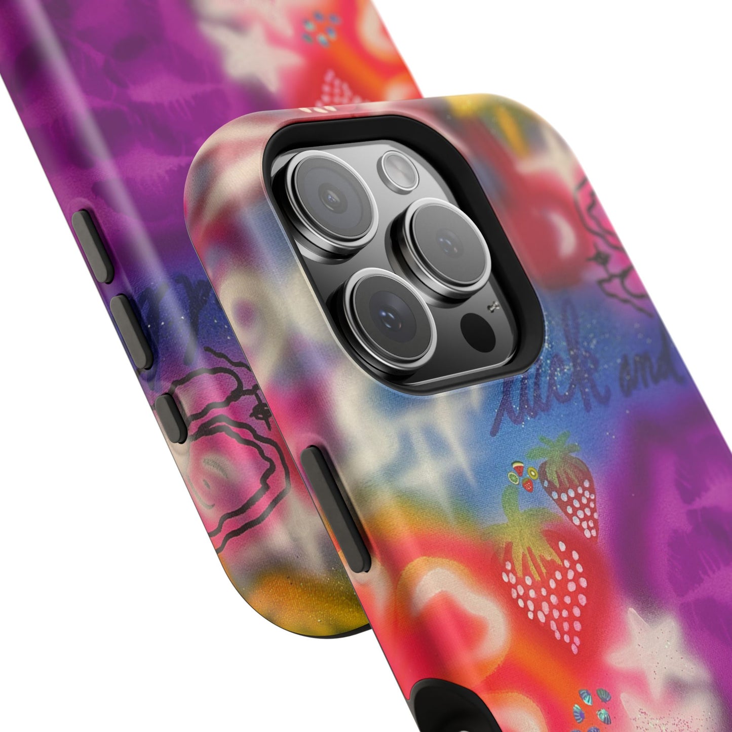 MagSafe „luck & luv pt. 2“ Airbrush iPhone Hülle
