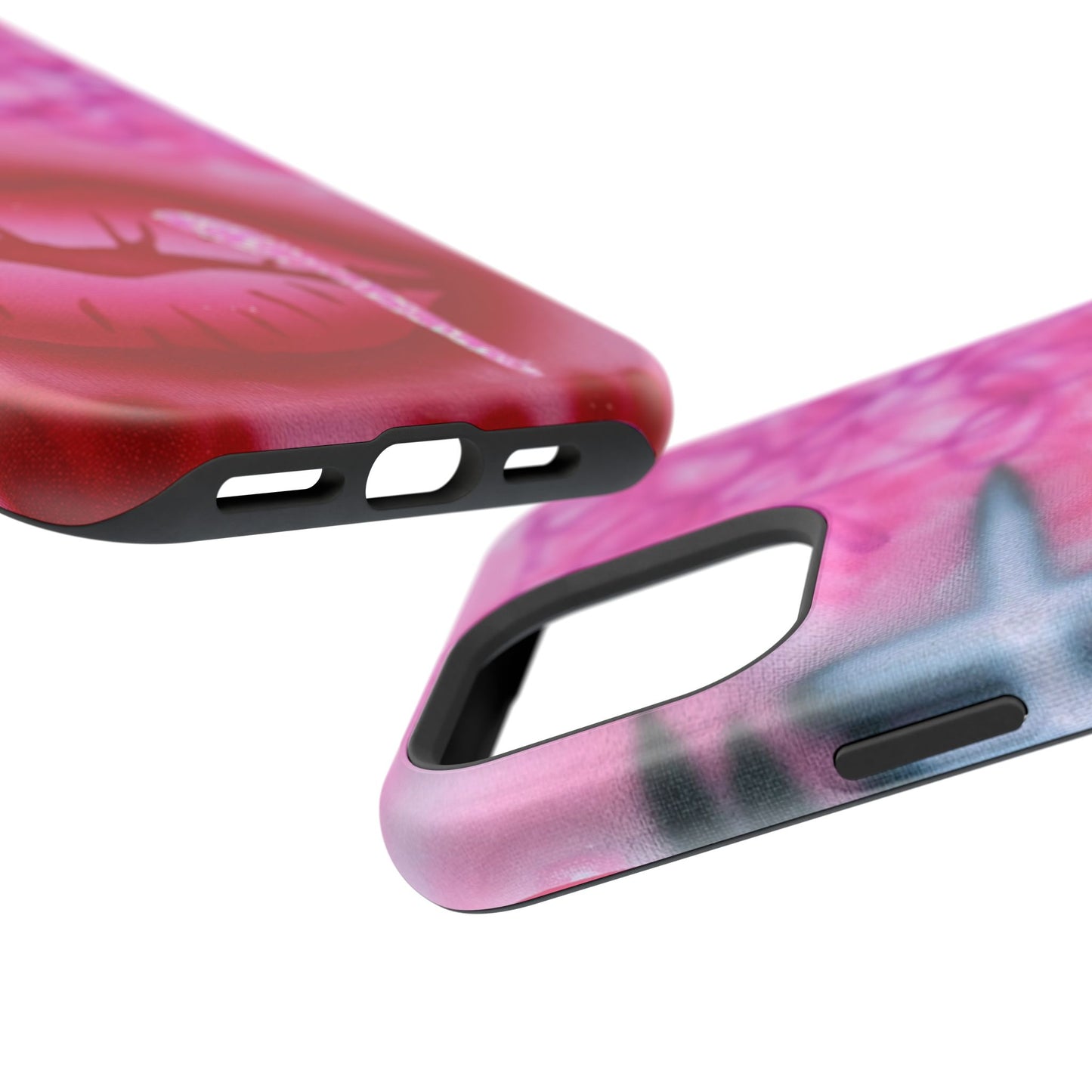 MagSafe limited edition "glitter aura" airbrush iPhone case