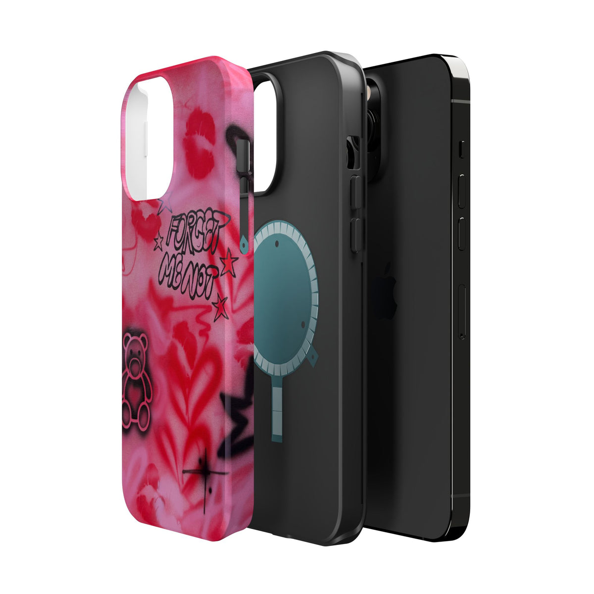 MagSafe @asualphaphi custom airbrush iPhone case