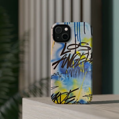 MagSafe "los angeles" airbrush iPhone case