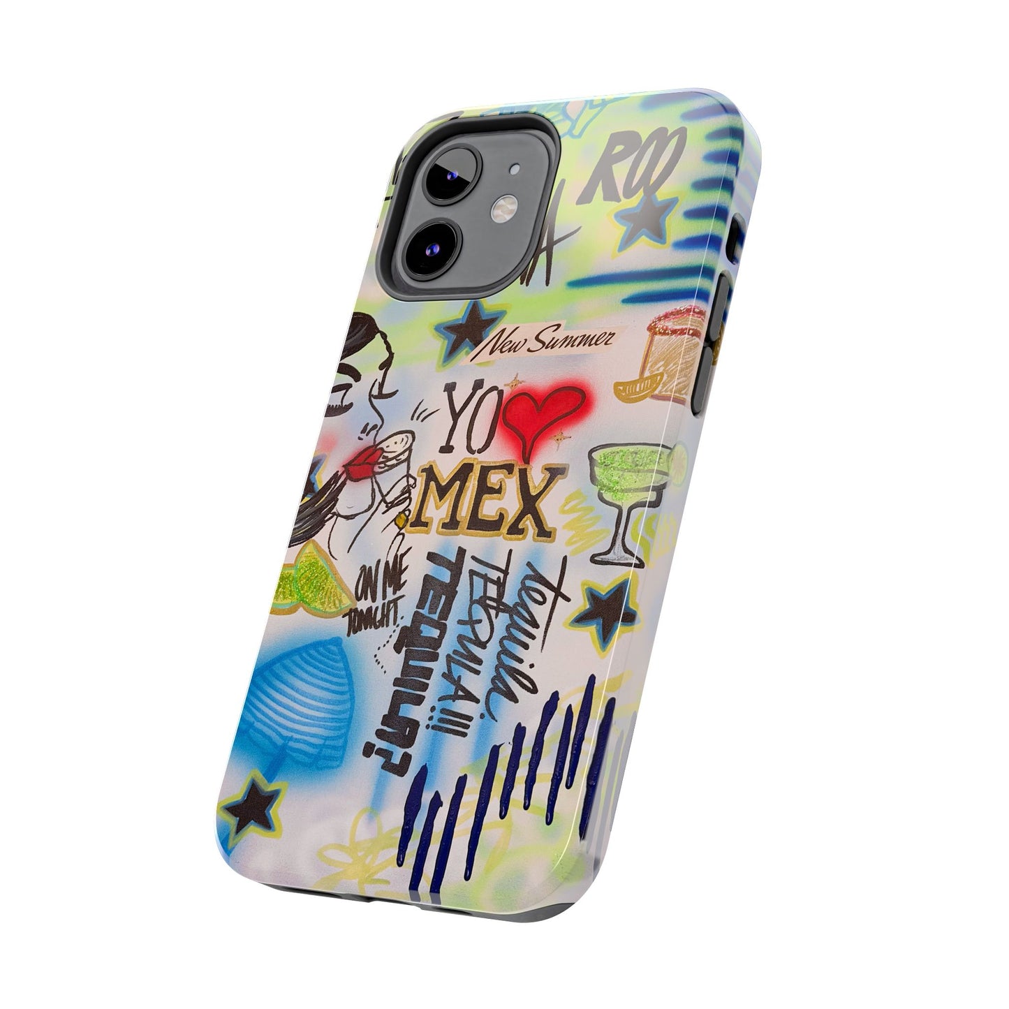 "salted lime" airbrush iPhone case