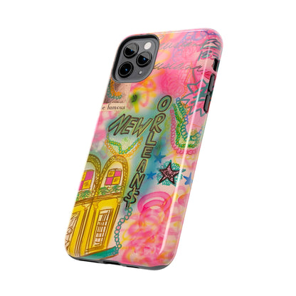 "new orleans, la" airbrush iPhone case