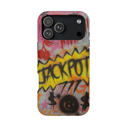 MagSafe "JACKPOT!" airbrush iPhone case