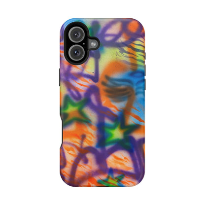 MagSafe "streetwear angel" airbrush iPhone case