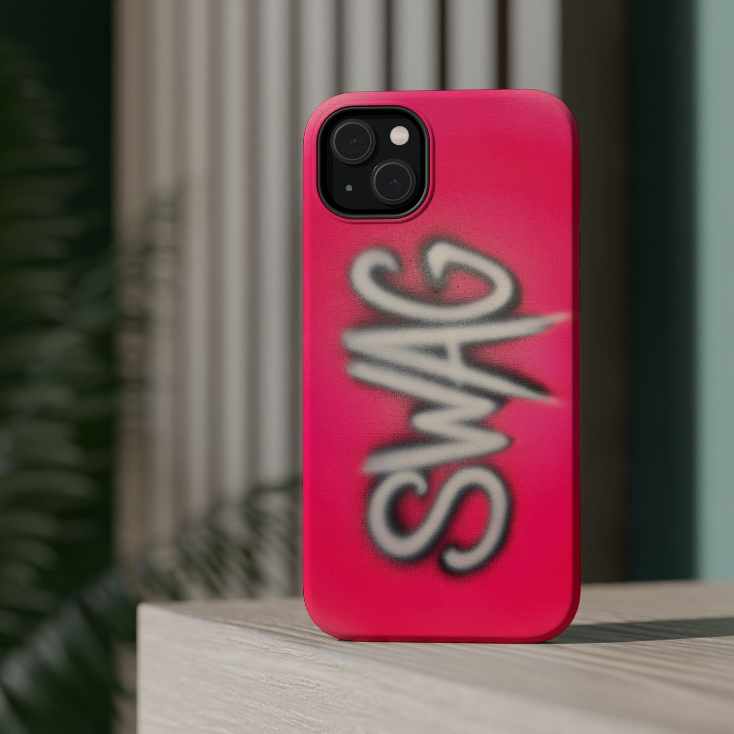 MagSafe "SWAG" airbrush iPhone case