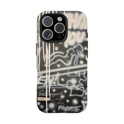 "extravagant leisure" airbrush iPhone case