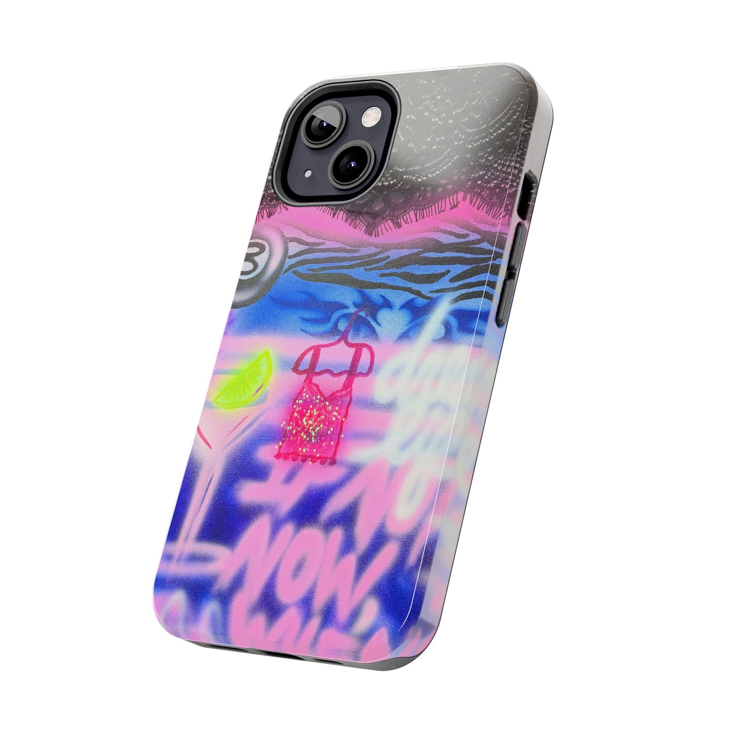 "dream life pt. 2" airbrush iPhone case