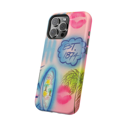 MagSafe "in the wave" airbrush iPhone case
