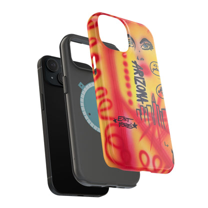 MagSafe "tempe, az" airbrush iPhone case