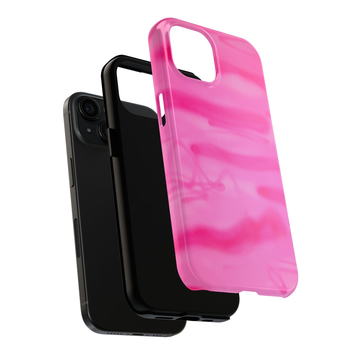 "pink camo" airbrush iPhone case