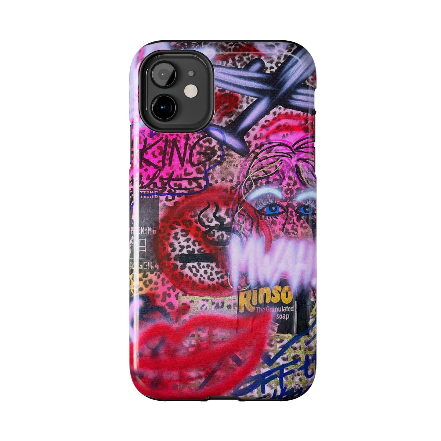 "taking flight" airbrush iPhone case