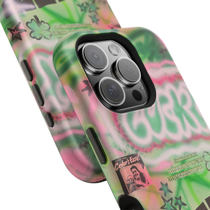 MagSafe "so lucky" airbrush iPhone case