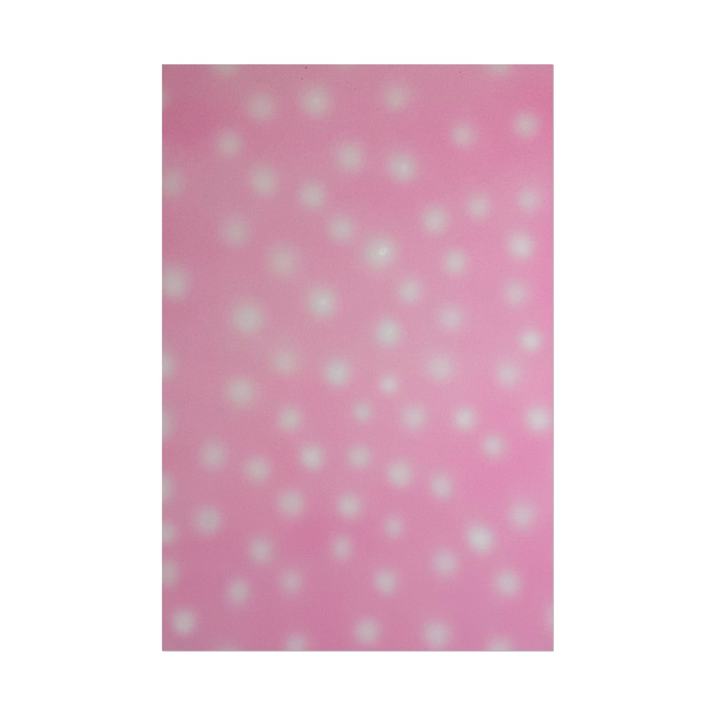 "strawberry swirl polka dot" airbrush rolled print
