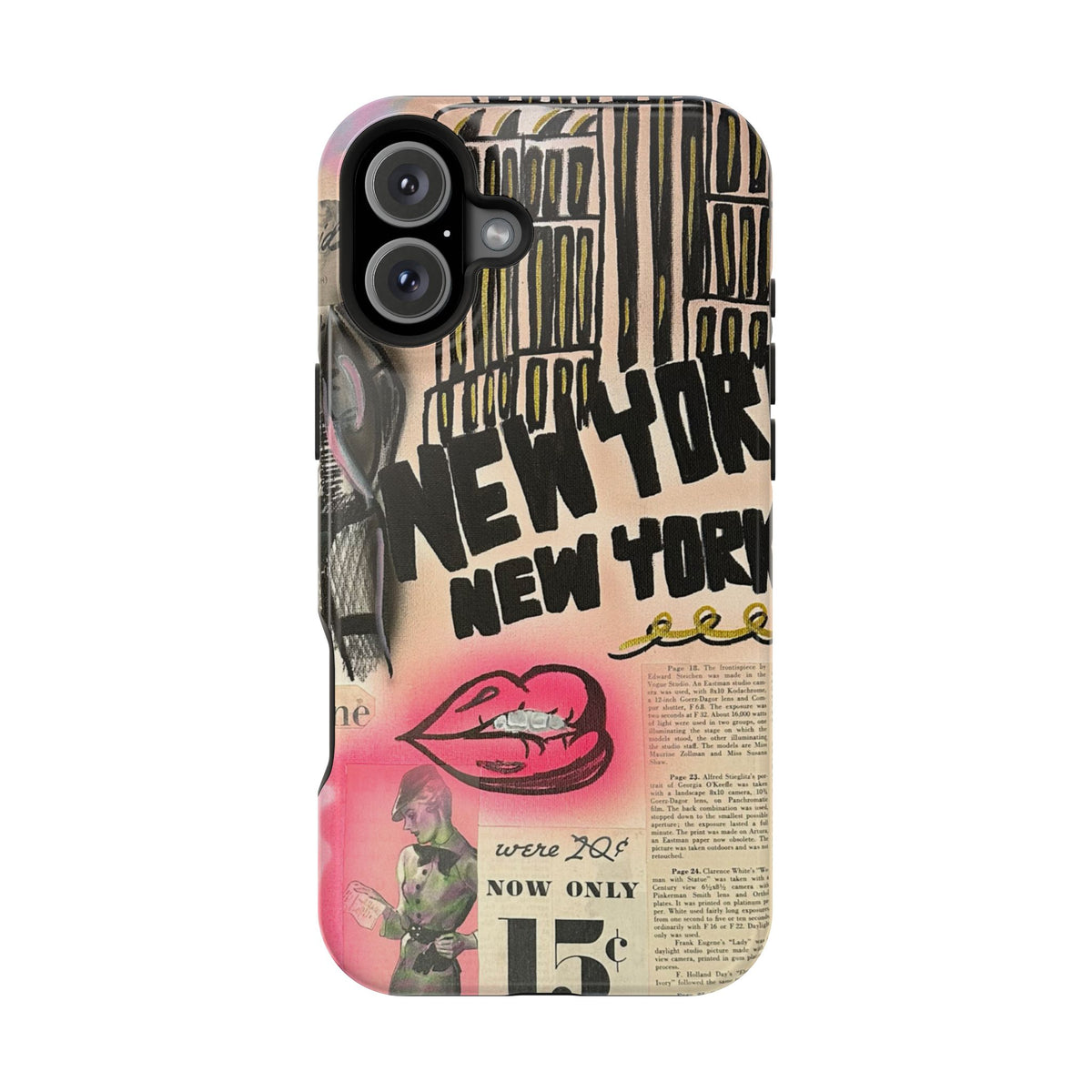 MagSafe „New York, New York“ Airbrush iPhone Hülle