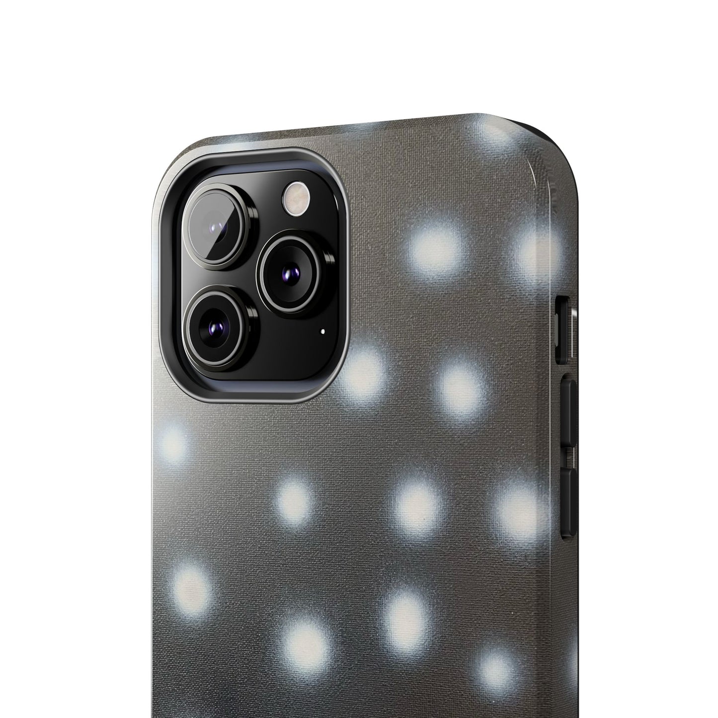 "coconut noir polka dot" airbrush iPhone case