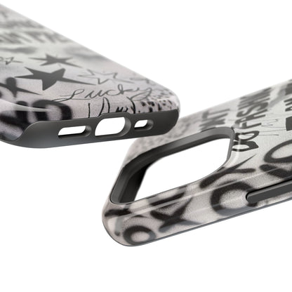 MagSafe "i am fashion" airbrush iPhone case
