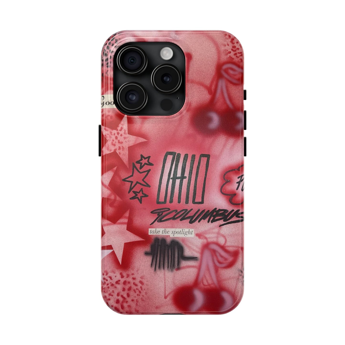 "columbus, ohio" airbrush iPhone case