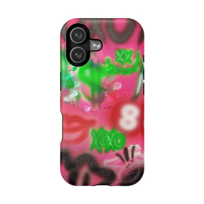 MagSafe "electr!c dreamz" Airbrush iPhone Hülle