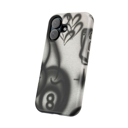 MagSafe "Hidden Ace" Airbrush iPhone Hülle