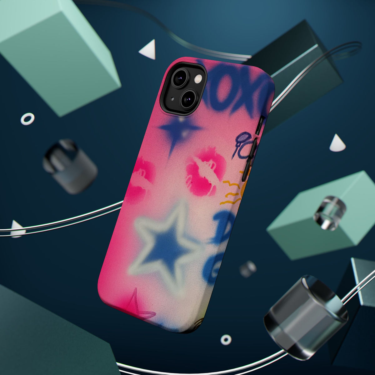 MagSafe "star symbol" airbrush iPhone case