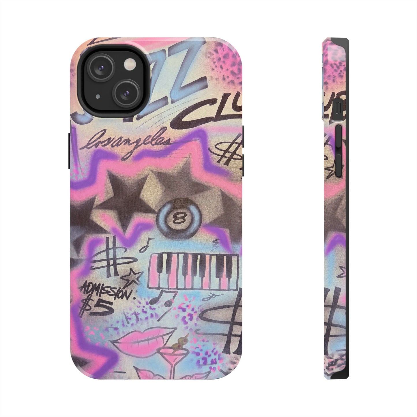 "the jazz club" airbrush iPhone case